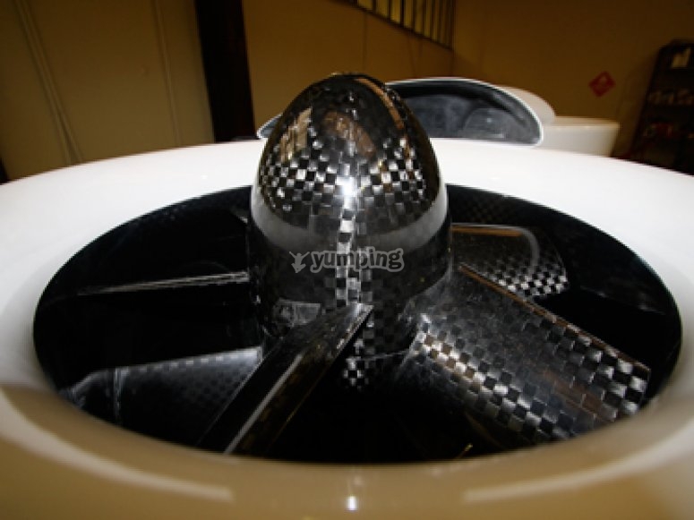 Carbon / Kevlar composite Twin Turbines with a diameter of 1.7 ft /tb_Duel fan.jpg